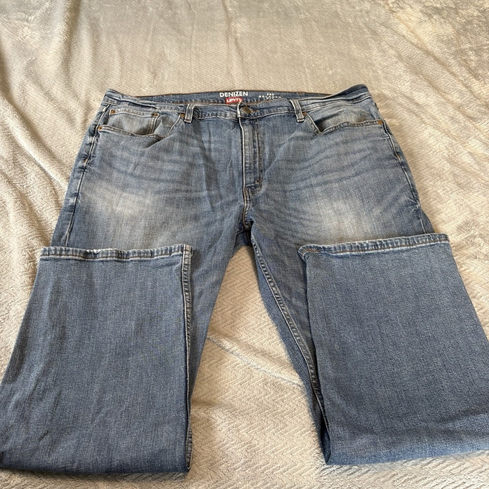 Levi's Denizen 285 Relaxed Fit Jeans Men's 42x30 Blue Denim Classic Straight